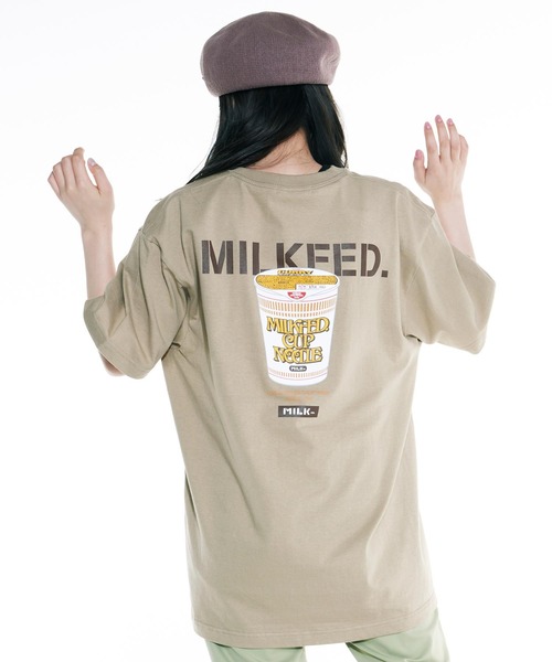 MILKFED.（ミルクフェド）の「CUPNOODLE×MILKFED BACK PRINT S/S TEE（Tシャツ/カットソー・レディース・ライトパープル/レッド/ブルー/イエロー・MEDIUM/LARGE）」の16枚目の写真