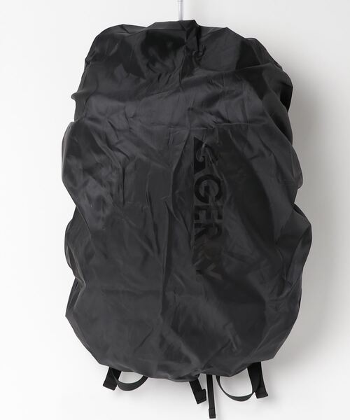 GERRY（ジェリー）の「【GERRY】FUSEレインカバー付きBOXリュック R1194 YMY（バックパック/リュック・メンズ・ブラック×ブラック/ブラック×シルバー・FREE）」の6枚目の写真