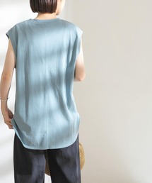 FORK&SPOON | FORK&SPOON　コットンリネンノースリーブTシャツ(Tシャツ/カットソー)