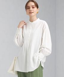 green label relaxing | ピンタック チュニック ブラウス(シャツ/ブラウス)