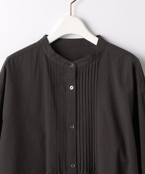 green label relaxing（グリーンレーベルリラクシング）の「ピンタック チュニック ブラウス（シャツ/ブラウス・レディース・オレンジ/ダークグレー/ホワイト・FREE）」の18枚目の写真