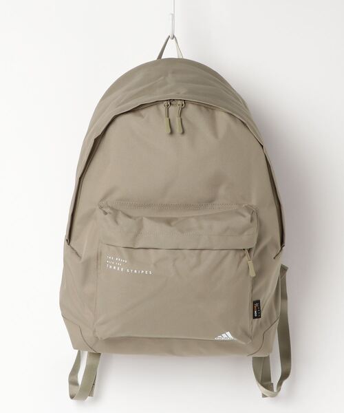 adidas（アディダス）の「フューチャー アイコン バックパック [Future Icons Backpack] アディダス（バックパック/リュック・メンズ・カーキ/ブラック×ホワイト・FREE）」の4枚目の写真