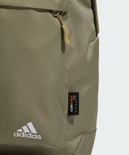 adidas（アディダス）の「フューチャー アイコン バックパック [Future Icons Backpack] アディダス（バックパック/リュック・メンズ・カーキ/ブラック×ホワイト・FREE）」の10枚目の写真