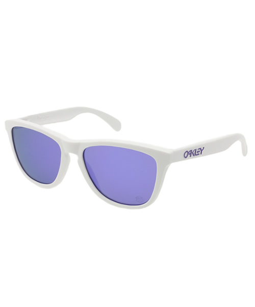 OAKLEY(オークリー)の「OAKLEY / フロッグスキン ヘリテージ リミテッド(サングラス・メンズ・ホワイト/ブルー・ONE SIZE)」の1枚目の写真