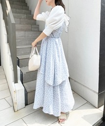 one after another NICE CLAUP（ワンアフターアナザーナイスクラップ）の「【Web限定】前後２Wayラッフルキャミワンピース（ワンピース・レディース）」