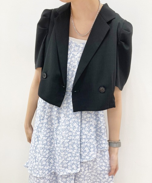 one after another NICE CLAUP(ワンアフターアナザーナイスクラップ)の「【Web限定】前後2Wayラッフルキャミワンピース(ワンピース・レディース・ブラック系/サックスブルー系/ホワイト系その他・FREE)」の9枚目の写真
