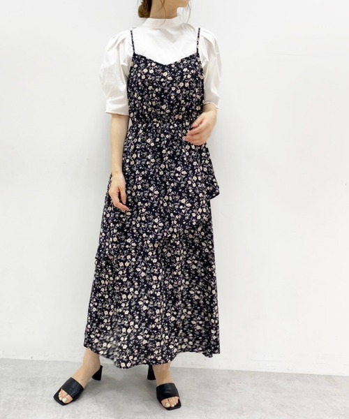 セール】【Web限定】前後2Wayラッフルキャミワンピース（ワンピース