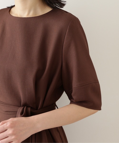 NATURAL BEAUTY BASIC(ナチュラルビューティーベーシック)の「リネンライクブラウス/0171210805(シャツ/ブラウス・レディース・ベージュ/ラベンダー/ブラウン・SMALL/MEDIUM)」の10枚目の写真