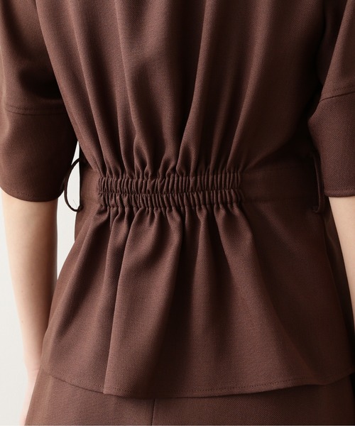 NATURAL BEAUTY BASIC(ナチュラルビューティーベーシック)の「リネンライクブラウス/0171210805(シャツ/ブラウス・レディース・ベージュ/ラベンダー/ブラウン・SMALL/MEDIUM)」の14枚目の写真