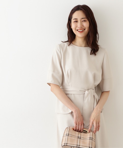 NATURAL BEAUTY BASIC(ナチュラルビューティーベーシック)の「リネンライクブラウス/0171210805(シャツ/ブラウス・レディース・ベージュ/ラベンダー/ブラウン・SMALL/MEDIUM)」の19枚目の写真