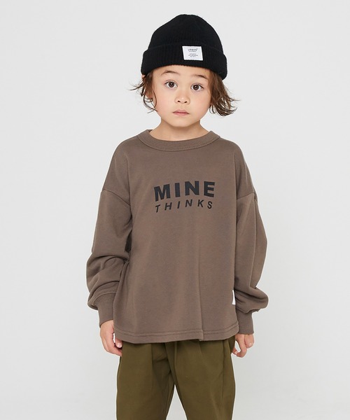 GENERATOR（ジェネレーター）の「GENERATOR　border ラウンドトレーナー/MINEラウンドトレーナー（その他トップス・キッズ・ブラック/ブルー系その他/ブルー系その他3/チャコールグレー/アッシュブラウン/グレイッシュベージュ・S/L/M/XL）」の4枚目の写真