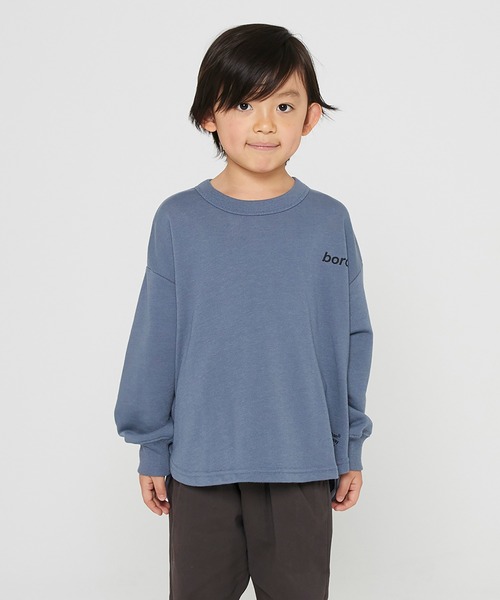 GENERATOR（ジェネレーター）の「GENERATOR　border ラウンドトレーナー/MINEラウンドトレーナー（その他トップス・キッズ・ブラック/ブルー系その他/ブルー系その他3/チャコールグレー/アッシュブラウン/グレイッシュベージュ・S/L/M/XL）」の6枚目の写真