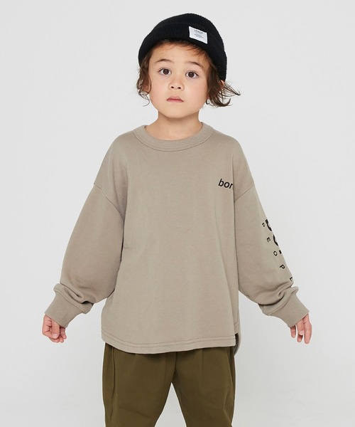 GENERATOR（ジェネレーター）の「GENERATOR　border ラウンドトレーナー/MINEラウンドトレーナー（その他トップス・キッズ・ブラック/ブルー系その他/ブルー系その他3/チャコールグレー/アッシュブラウン/グレイッシュベージュ・S/L/M/XL）」の5枚目の写真