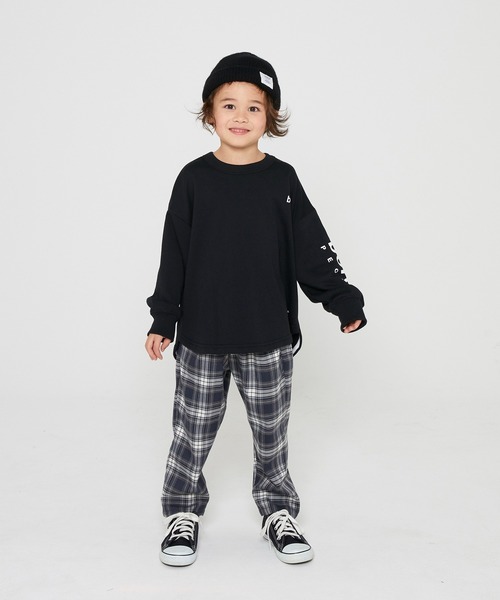 GENERATOR（ジェネレーター）の「GENERATOR　border ラウンドトレーナー/MINEラウンドトレーナー（その他トップス・キッズ・ブラック/ブルー系その他/ブルー系その他3/チャコールグレー/アッシュブラウン/グレイッシュベージュ・S/L/M/XL）」の21枚目の写真