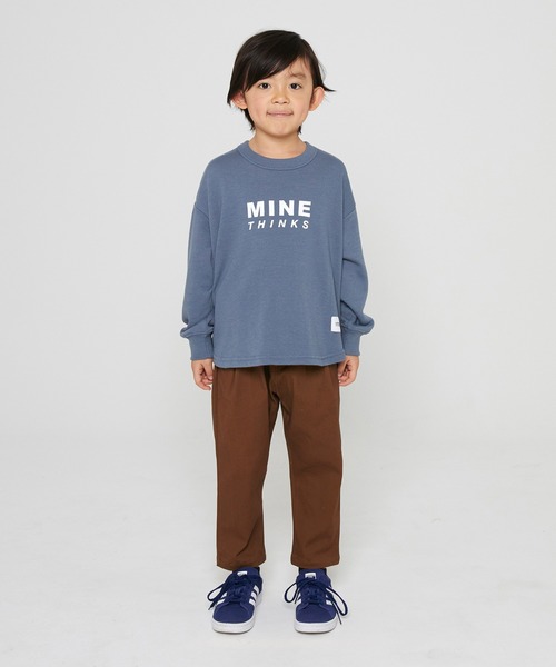 GENERATOR（ジェネレーター）の「GENERATOR　border ラウンドトレーナー/MINEラウンドトレーナー（その他トップス・キッズ・ブラック/ブルー系その他/ブルー系その他3/チャコールグレー/アッシュブラウン/グレイッシュベージュ・S/L/M/XL）」の14枚目の写真