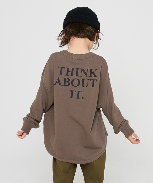 GENERATOR（ジェネレーター）の「GENERATOR　border ラウンドトレーナー/MINEラウンドトレーナー（その他トップス・キッズ・ブラック/ブルー系その他/ブルー系その他3/チャコールグレー/アッシュブラウン/グレイッシュベージュ・S/L/M/XL）」の8枚目の写真