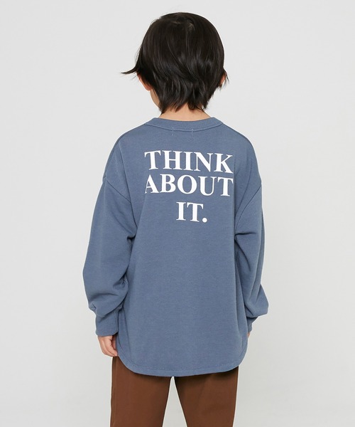 GENERATOR（ジェネレーター）の「GENERATOR　border ラウンドトレーナー/MINEラウンドトレーナー（その他トップス・キッズ・ブラック/ブルー系その他/ブルー系その他3/チャコールグレー/アッシュブラウン/グレイッシュベージュ・S/L/M/XL）」の22枚目の写真