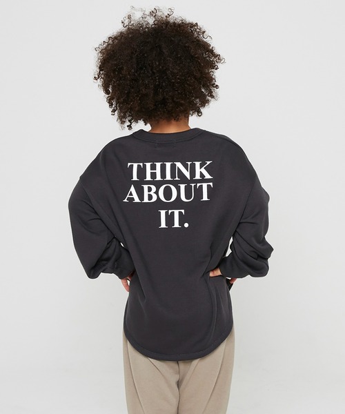 GENERATOR（ジェネレーター）の「GENERATOR　border ラウンドトレーナー/MINEラウンドトレーナー（その他トップス・キッズ・ブラック/ブルー系その他/ブルー系その他3/チャコールグレー/アッシュブラウン/グレイッシュベージュ・S/L/M/XL）」の11枚目の写真