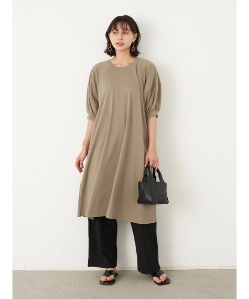 earth music&ecology（アースミュージックアンドエコロジー）の「編み込みスクエアショルダーバッグ ＊（ショルダーバッグ・レディース・ブラック/ピンク/ブラウン/ベージュ・FREE）」の7枚目の写真