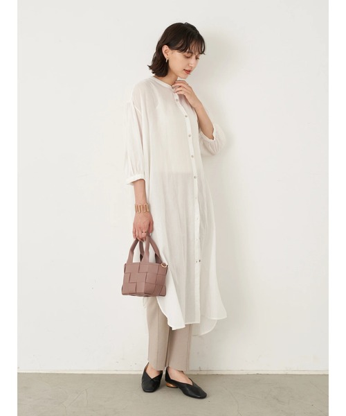 earth music&ecology（アースミュージックアンドエコロジー）の「編み込みスクエアショルダーバッグ ＊（ショルダーバッグ・レディース・ブラック/ピンク/ブラウン/ベージュ・FREE）」の9枚目の写真