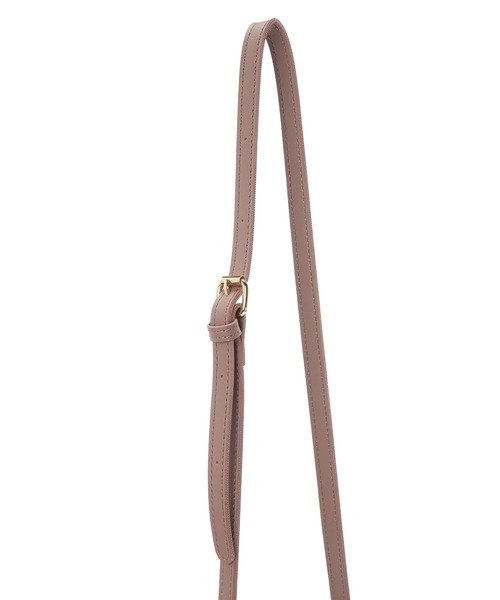 earth music&ecology（アースミュージックアンドエコロジー）の「編み込みスクエアショルダーバッグ ＊（ショルダーバッグ・レディース・ブラック/ピンク/ブラウン/ベージュ・FREE）」の17枚目の写真