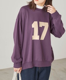 &yam | ビッグナンバー'17'ロゴスウェット【親子お揃い/リンクコーデ】(スウェット)
