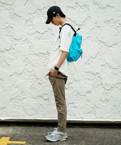 OUTDOOR PRODUCTS（アウトドアプロダクツ）の「452V SMALL  ナイロンデイパック 11.8L　コーデュラナイロン仕様（バックパック/リュック・メンズ・グリーン/ピンク/エメラルド/オレンジ/サックスブルー/ブラック/ワイン/レッド/ネイビー/ベージュ/パープル/ライトグレー・FREE）」の18枚目の写真