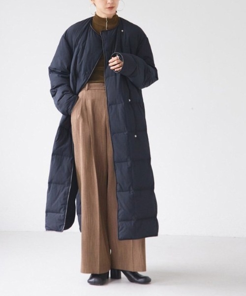 TODAYFUL（トゥデイフル）の「TODAYFUL(トゥデイフル) "Quilting Down Coat"キルティングダウンコート/12120006（ダウンジャケット/コート・レディース・ブラック/キナリ・36/38）」の13枚目の写真