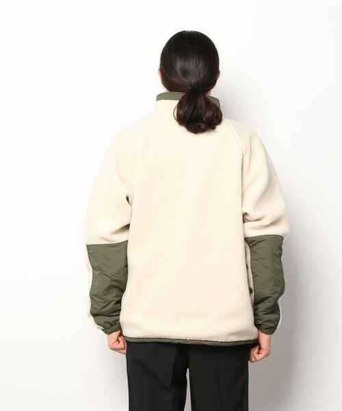 MAGIC NUMBER（マジック ナンバー）の「【MAGIC NUMBER】COMBINATION　BOA JACKET（その他アウター・メンズ・ブラック/ベージュ・MEDIUM/LARGE/X-LARGE）」の4枚目の写真