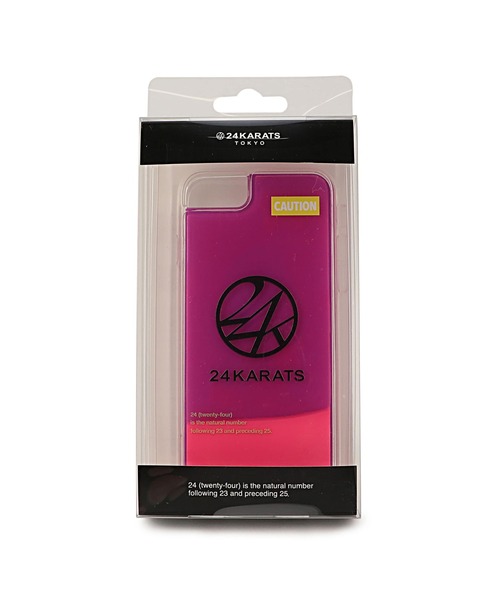 24karats（トゥウェンティーフォーカラッツ）の「Neonsand iPhone Case（スマホケース/カバー・メンズ・イエロー・FREE）」の2枚目の写真