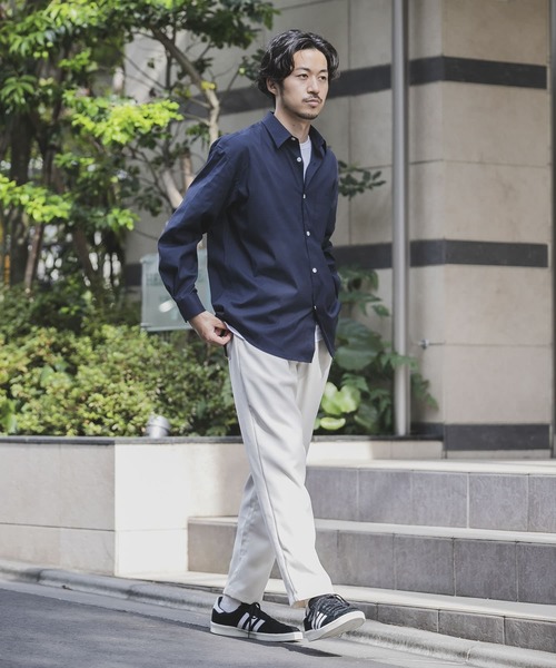 URBAN RESEARCH（アーバンリサーチ）の「Regular Fit Stretch SHIRTS（シャツ/ブラウス・メンズ・ネイビー/ホワイト/ベージュ系その他・LARGE/MEDIUM）」の10枚目の写真