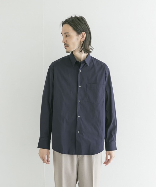 URBAN RESEARCH（アーバンリサーチ）の「Regular Fit Stretch SHIRTS（シャツ/ブラウス・メンズ・ネイビー/ホワイト/ベージュ系その他・LARGE/MEDIUM）」の12枚目の写真