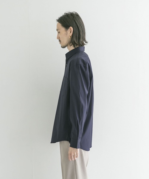 URBAN RESEARCH（アーバンリサーチ）の「Regular Fit Stretch SHIRTS（シャツ/ブラウス・メンズ・ネイビー/ホワイト/ベージュ系その他・LARGE/MEDIUM）」の13枚目の写真