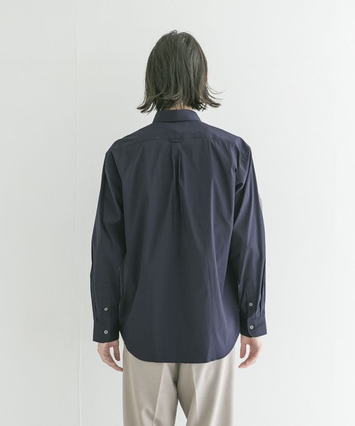 URBAN RESEARCH（アーバンリサーチ）の「Regular Fit Stretch SHIRTS（シャツ/ブラウス・メンズ・ネイビー/ホワイト/ベージュ系その他・LARGE/MEDIUM）」の14枚目の写真