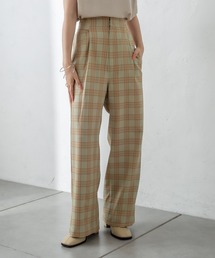 mystic | チェックタックパンツ(その他パンツ)