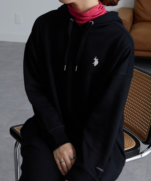 U.S. POLO ASSN.(ユーエスポロアッスン)の「【U.S. POLO ASSN./ユーエス ポロ アッスン】ダンボールパーカーワンピース(ワンピース・レディース・モカ/グレー/ネイビー/イエロー/アイボリー/ブラック・LL/L/M)」の22枚目の写真