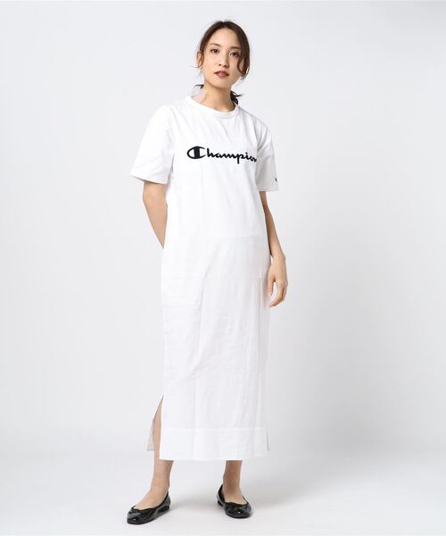 ブランド古着 半袖ワンピース ワンピース Champion チャンピオン のファッション通販 Zozoused