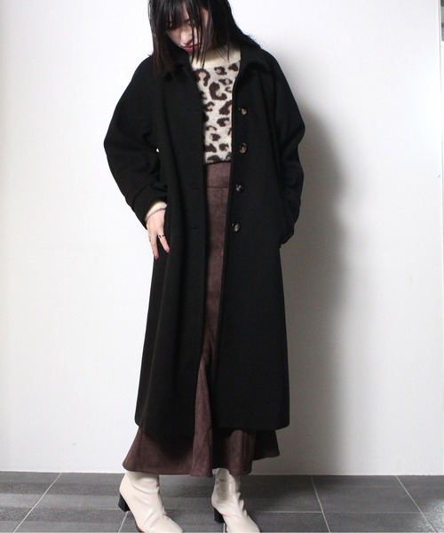 NOMAE（ノーマエ）の「【NOMAE】ステンカラーコート（ステンカラーコート・レディース・ホワイト/ブラック/ライトグリーン/ブラウン系その他・FREE）」の22枚目の写真