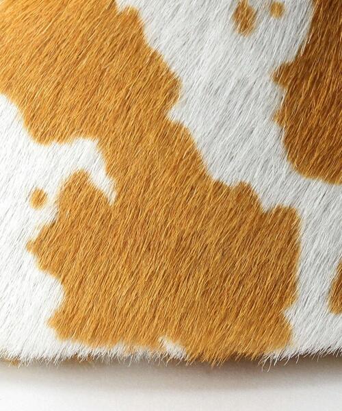 Manuel MILANO（マニュエルミラノ）の「＜Manuel MILANO＞レザーカウプリント巾着 ショルダーバッグ（ショルダーバッグ・レディース・その他1・FREE）」の8枚目の写真