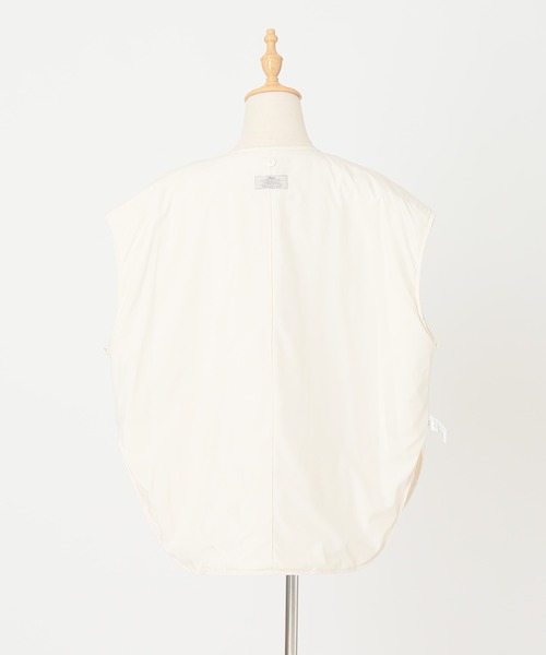 JOURNAL STANDARD relume（ジャーナルスタンダード　レリューム）の「【ALLIED】2WAYレイヤードダウン◆（ダウンジャケット/コート・レディース・ブラック/ナチュラル/ブルー・36/38）」の9枚目の写真