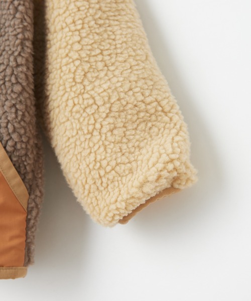 CIAOPANIC TYPY（チャオパニックティピー）の「【KIDS】ミリタリーボアMA1（MA-1・キッズ・カーキ/ブラウン・LARGE/X-LARGE/XX-LARGE/MEDIUM/SMALL）」の9枚目の写真