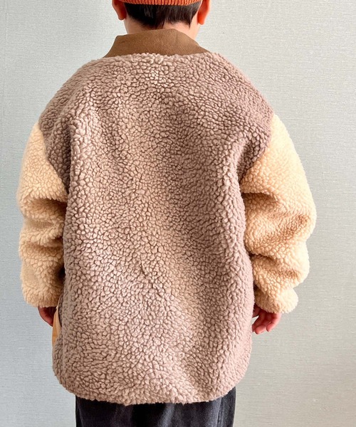 CIAOPANIC TYPY（チャオパニックティピー）の「【KIDS】ミリタリーボアMA1（MA-1・キッズ・カーキ/ブラウン・LARGE/X-LARGE/XX-LARGE/MEDIUM/SMALL）」の13枚目の写真