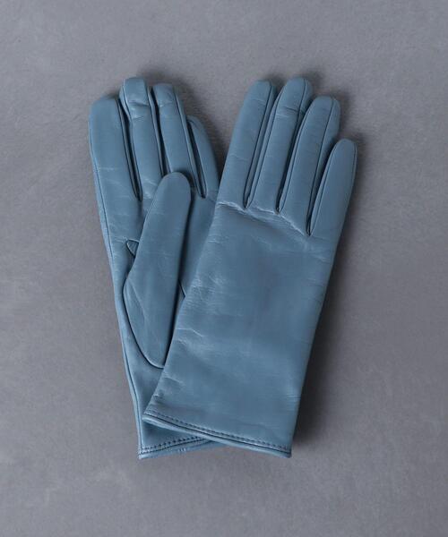 GALA GLOVES(ガラ グローブ)の「<GALA GLOVES(ガーラ グローブ)>NAP グローブ(手袋・レディース・オフホワイト/グレー/ライトブルー・FREE)」の8枚目の写真