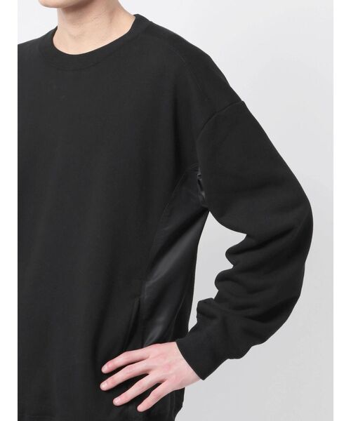 COTORICA（コトリカ）の「SIDE SWITCHING PULLOVER（Tシャツ/カットソー・メンズ・ブラック/ベージュ/グレー・MEDIUM/LARGE）」の6枚目の写真