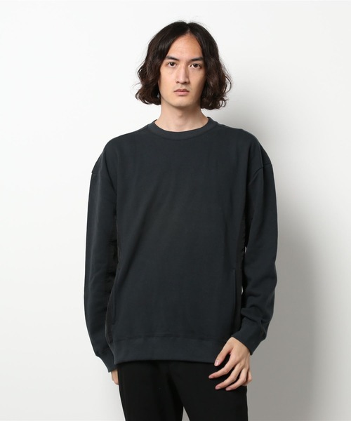 COTORICA（コトリカ）の「SIDE SWITCHING PULLOVER（Tシャツ/カットソー・メンズ・ブラック/ベージュ/グレー・MEDIUM/LARGE）」の2枚目の写真