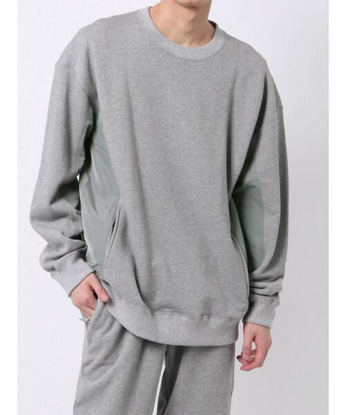 COTORICA（コトリカ）の「SIDE SWITCHING PULLOVER（Tシャツ/カットソー・メンズ・ブラック/ベージュ/グレー・MEDIUM/LARGE）」の7枚目の写真