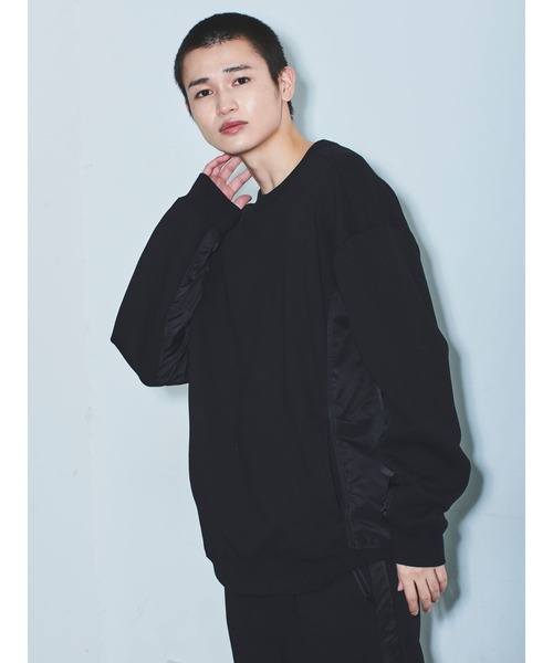 COTORICA（コトリカ）の「SIDE SWITCHING PULLOVER（Tシャツ/カットソー・メンズ・ブラック/ベージュ/グレー・MEDIUM/LARGE）」の21枚目の写真