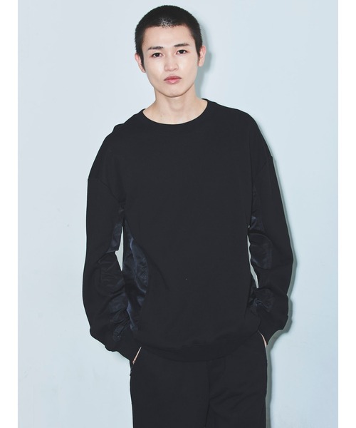 COTORICA（コトリカ）の「SIDE SWITCHING PULLOVER（Tシャツ/カットソー・メンズ・ブラック/ベージュ/グレー・MEDIUM/LARGE）」の4枚目の写真