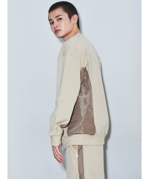 COTORICA（コトリカ）の「SIDE SWITCHING PULLOVER（Tシャツ/カットソー・メンズ・ブラック/ベージュ/グレー・MEDIUM/LARGE）」の9枚目の写真