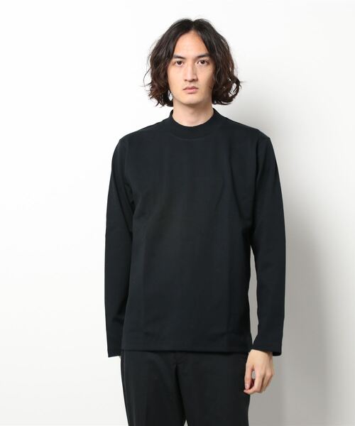 renoma HOMME（レノマオム）の「レノマ オム/renoma HOMME ストレッチ モックネック長袖Tシャツ（Tシャツ/カットソー・メンズ・ホワイト/ブラック・LARGE/X-LARGE/MEDIUM）」の10枚目の写真